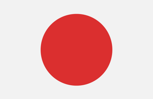 Bandeira do Japão Turvicam