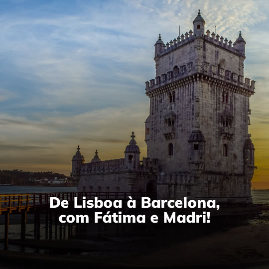 Circuito Ibérico (Portugal/Espanha) - Pacote Turístico - Turvicam Circuito Ibérico (Portugal/Espanha) - Pacote Turístico - Turvicam